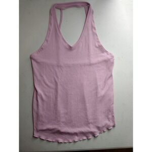 Nike Dri-Fit Ribbed Tank‎ Top Lavender Purple Athletic Workout Women's Size S